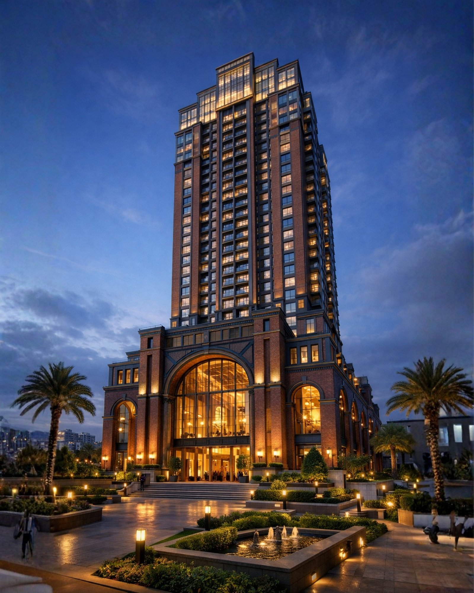 Godrej Brooklyn Kukatpally tower exterior — Brooklyn-themed luxury architecture