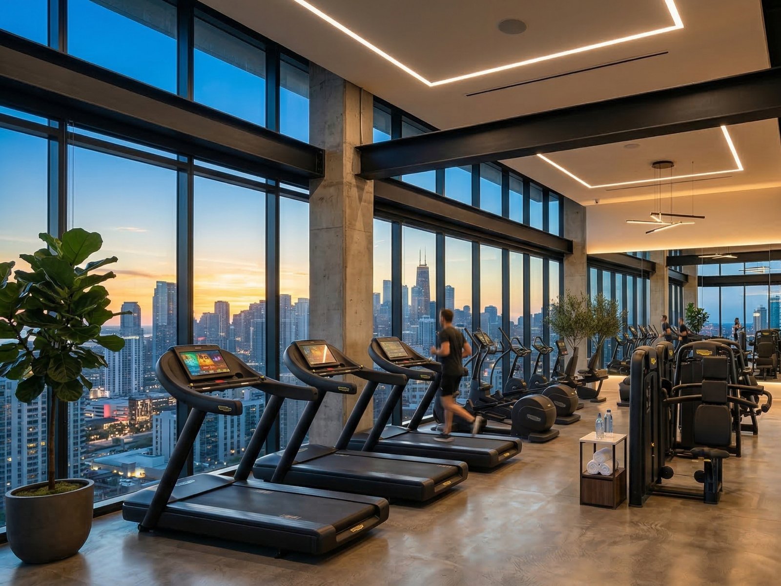 Godrej Brooklyn world-class gymnasium inside the 72000 sqft clubhouse